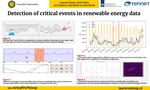 Detection of critical events in renewable energy production time series